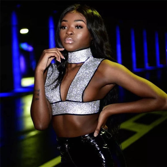 Beautiful Rhinestone Top ✨ - Picture 2 of 3